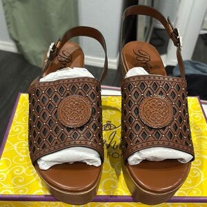 Brown and Black Women's Sandals Brighton